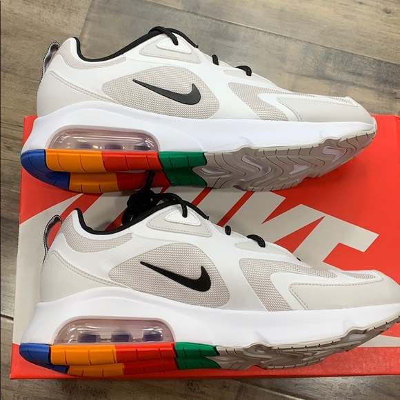 NIKE AIR MAX 200 Vast Grey/Black-White - Picture 8 of 16